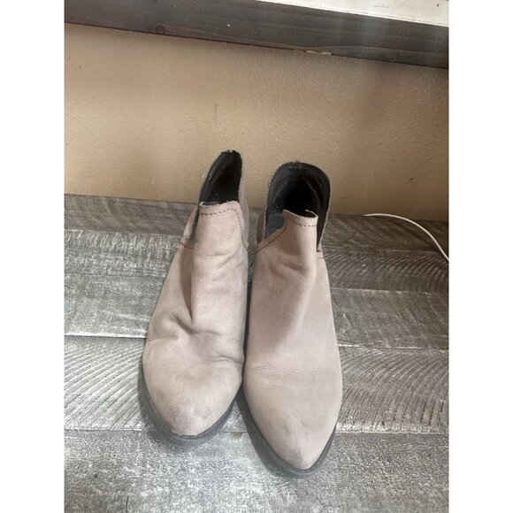 Steve Madden Women’s Austin Stone Nubuck Ankle Boots Shoes SZ 8 - Picture 2 of 5